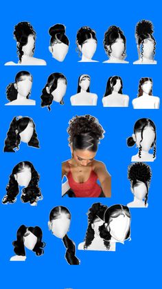 Curly Hair Advice, Hair Braid Patterns, Venus Of Willendorf, Y2k Hairstyles, Curled Hair