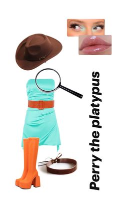 Basic Halloween Costumes, Blonde Halloween Costumes, Spooky Halloween Costumes, Perry The Platypus, Halloween Coustumes, Clever Halloween Costumes, Pretty Halloween Costumes