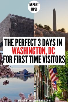 the washington dc for first time visitors