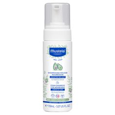 Mustela Foaming Shampoo For Newborns 500ml Overview Specially Formulated For Use Right From Day One, Mustela Foam Shampoo For Newborns Is Ideal For Treating And Preventing Cradle Cap In Newborn Babies. Leaves Your Baby&Rsquo;s Hair Perfectly Clean Thanks To Its Ultra-gentle Cleansing Action. Respects The Delicate Balance Of Your Baby&Rsquo;s Scalp. Eliminates Cradle Cap Thanks To Its Keratin Regulating Action. Helps Prevent Reappearance Of The Condition Thanks To a Purifying Ingredient. Ultra-ge Mustela Baby, Clean Scalp, Cradle Cap, Maintaining Healthy Hair, Hair Cleanse, Baby Shampoo, Normal Skin, Wet Hair