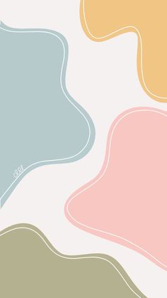 an abstract background with pastel colors and wavy lines on the bottom half of the image