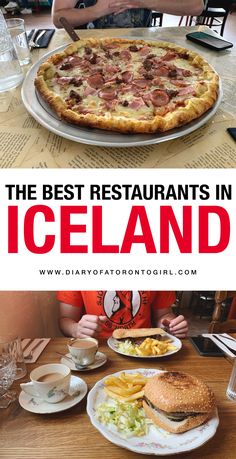 the best restaurants in iceland with text overlay