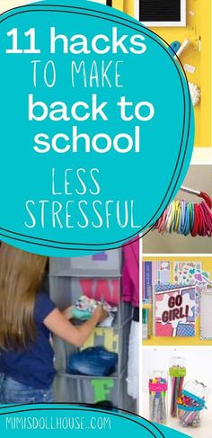 the back to school classroom is filled with lots of fun and crafts for kids, including letters