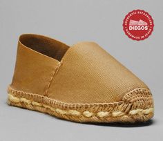 "Diegos® traditional light brown espadrilles | For women and men. These authentic and rare espadrilles are entirely hand crafted, like the ones back in the 1920's before the arrival of vulcanization and rubber soles. The sole is hand stitched by Vicente, nicknamed ''El borracho \", one of the last alpargateros (espadrille artisans) in northern Spain. The soles made of braided jute rope, are shaped and then hand sewn with a punch on a custom designed artisan wood bench . We ship from NY on Wednes Brown Closed Toe Espadrilles With Rubber Sole, Classic Espadrilles With Rubber Sole For Beach, Classic Beach Espadrilles With Rubber Sole, Classic Brown Espadrilles With Round Toe, Classic Beige Espadrilles With Woven Sole, Brown Stitched Sole Espadrilles For Summer, Brown Espadrilles With Stitched Sole For Summer, Brown Summer Espadrilles With Stitched Sole, Spanish Espadrilles