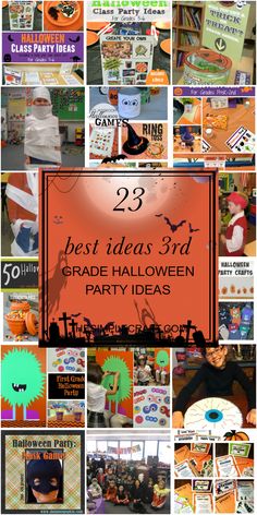 the best halloween party ideas and crafts for kids to make with their favorite characters, including books