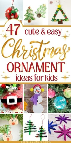 Kickstart the festive season with some cute, easy DIY Christmas decorations for kids. Engage children with these DIY tree ornaments for kids using clay, pinecones, salt dough and more. These fun, easy, cute crafts are perfect for Christmas ornament kids craft sessions and can become cherished homemade keepsake Christmas ornaments. Or try these ornaments for kids to make for parents as Christmas gifts. Christmas ornament ideas for kids, Kids Holiday ornament craft, diy holiday ornaments for kids Christmas Crafts For Kids Ornaments Easy, Kids Christmas Ornament Crafts Diy, How To Make Christmas Ornaments Easy Diy Craft Ideas, Children’s Christmas Ornaments To Make, Class Ornament Craft, Easy Christmas Crafts For Kids Ornaments, Christmas Ornaments For Prek, School Made Christmas Ornaments, Christmas Crafts For Kids 5-7