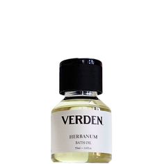 Verden Herbanum Bath Oil 55ml | Cult Beauty Bath Oil, Wild Grass, Ritual Bath, One With Nature, Bath Oils, Natural Scents, Passion Flower, Natural Fragrances, Bathroom Essentials