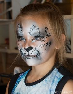 Lepord Makeup Kids, Face Paint Cat, Cat Face Painting, Orange Cat Face Paint, White Tiger Face Paint, Zombie Face Paint, Butterfly Facepainting Kids Easy, Kitty Face Paint