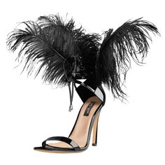 Black Feather Decor, Womens High Heels Stilettos, Feather Sandals, High Heel Sandals Platform, Gladiator Shoes, Criss Cross Sandals, Pumps Heels Stilettos, Platform Stilettos, Ankle Wrap