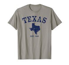 PRICES MAY VARY. Lightweight, Classic fit, Double-needle sleeve and bottom hem Texas State Flag, Texas Flags, Texas State, State Flags, Fashion Brands, Branded T Shirts, Top Styles, Fashion Branding, Texas