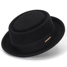 PRICES MAY VARY. Materials: Made of high quality polyester fiber. Size: Our Bowler Derby Fedora Hat measures head circumference around 21-23 inches (56-58cm) Design: Fashionable side flower design, rave exquisite wrinkled surface, elegant and generous, vintage cloche bucket hat, keep you warm and stylish in spring, autumn and winter. rolled or flattened. Occasions:All-Occasion-Suitable Wool Knitted Bucket Caps: Great for travel, can be stuffed into handbags, suitcases, backpacks or pockets, pops Side Flower Design, Trilby Fedora, Fedora Hat Men, Bucket Cap, Trilby Hat, Pork Pie, Derby Hat, Classic Women, Derby Hats