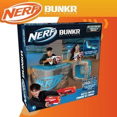 the nerf bunker is in its box