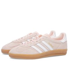 Pink Adidas Gazelle, Pink Shoes Outfit, Adidas Gazelle Women, Light Pink Adidas, Adidas Outfit, Adidas Shop