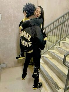 Black Couple Picture Ideas Instagram, Couple Poses Black People, I Love My Man, Black Couple Outfits, Girlfriend And Boyfriend Goals, Matching Fits