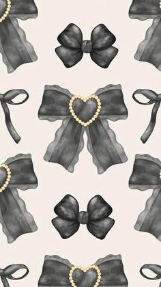 Prints Illustration Pattern, Scrapbook Black Background, Fashion Background Aesthetic, Aestethic Wallpapers Iphone, Cute Wallpaper Backgrounds Black, Project Background Design, Black Bow Wallpaper, Cute Bow Wallpaper, Fashion Design Wallpaper