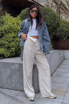 40+ Trendy Wide Leg Pants Outfit Ideas To Kick Your Style Up A Notch