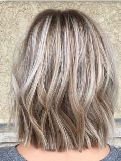 Gray Hair Dyed Blonde, Toasted Vanilla Hair Color, Inexpensive Hair Color Ideas, Gray Blending Highlights And Lowlights, White And Grey Hair Color, Blond Ash Hair Grey, Covering Grey Hair Blonde, Buttermilk Hair Color, Blond And Grey Highlights