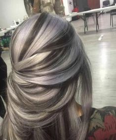 Hair Grey Blonde, Silver Ombre Hair, Shampoo For Gray Hair, Peruvian Straight Hair, Grey Blonde, Straight Hair Bundles