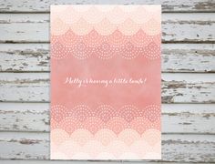 a pink and white greeting card with the words,'always have a little love '