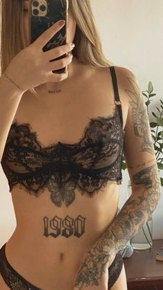 Butterfly Belly Tattoo, Plus Size Stomach Tattoo, Female Stomach Tattoos, Under Arm Tattoo, Hot Tattoo Ideas, Plus Size Tattoos, Tattoo Under Chest, Chest Tattoo Ideas Female