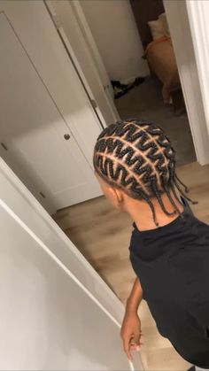 zig zag braids Braids For Small Hair, Men Short Hair Braids Hairstyles, Braided Tapered Hairstyles Men, Alicia Keys Braids Men, Ludacris Braids, Zigzag Braids For Men, Braided Hairstyles For Men Black