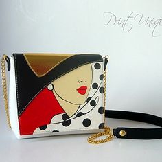 Hand Painted Bags Handbags, Handmade Leather Bag Pattern, Painted Leather Purse, Painted Leather Bag, Painted Handbag, Painted Purse, Canvas Bag Design, Handbag Boutique