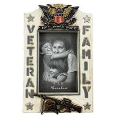 Veteran Family 4x6 Family Picture Frame, Party Photo Frame, Photo Wall Hanging, Military Decorations, Rainbow Family, Tree Support, Family Picture Frames, 4x6 Picture Frames, American Military