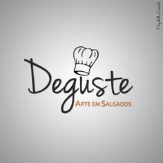 the logo for deguste arte em sallados, which is also in spanish