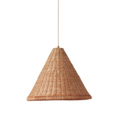 Kasbah Rattan Tall Pendant Cordless Lamps