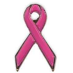 Breast Cancer Awareness Pin - This pink ribbon pin is one of the most recognized symbols in the world. We've sold literally millions of these pins to breast cancer supporters around the world. Each pin comes with military clutch back and is individually polybagged. Approx size 1" x 5/8" Proudly Made in USA Ribbon Pin, Awareness Jewelry, Lapel Brooch, Backpack Pins, Rose Quartz Ring, Pink Enamel, Cheap Jewelry, Pin Jewelry, Coin Pendant