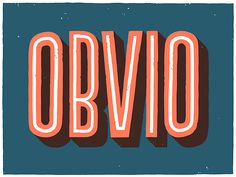 an orange and black type with the word obvvo in it's center