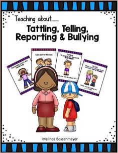 Free Friday Download. Tattling and Telling Posters. https://drive.google.com/file/d/12YPWizJNtQKc5-AYsP5iwBg5-_AQ-sfp/view?usp=sharing Keeping Kids Safe, School Playground, Kids Safe, Learning Activities, Good Times, It Hurts, How To Become