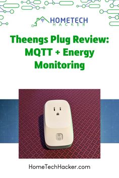 Theengs Plug Review: MQTT Gateway and Energy Monitoring Tp Link, Temperature And Humidity, I Work Out, Arduino