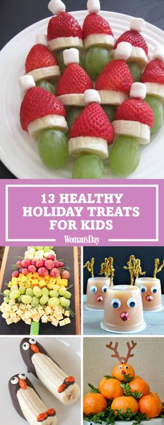 healthy holiday treats for kids that are easy to make