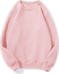 Pink Hoodie Sweater For Streetwear, Casual Solid Color Crew Neck Hoodie, Solid Color Leisure Sportswear Tops, Pink Hoodie Sweats With Ribbed Cuffs, Winter Pink Fleece Top, Casual Hoodie With Crew Neck, Pink Fleece Winter Top, Solid Color Sportswear Top For Leisure, Pink Fleece Top For Winter