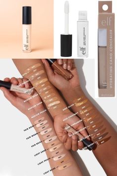 (As an Amazon Associate, I earn from qualifying purchases) Get flawless coverage without breaking the bank with e.l.f. Concealers! Their lightweight, blendable formula effortlessly hides imperfections, brightens under-eyes, and stays put all day. Perfect for any skin type, these cruelty-free concealers are the ultimate beauty essential!