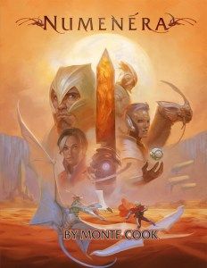 the cover to numenera by monte cook