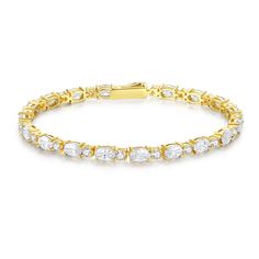 PRICES MAY VARY. ❴♥Birthstone Tennis Bracelet for Women♥ ❵Classic and timeless, the FANCIME Gold Tennis Bracelet is brilliant. There are 12 different color's gemstones corresponding to the birthstone of each month.The bracelet for women is perfect for layering with other bracelets or wearing on its own for a minimalist, chic look. ❴♥ Fine Jewelry ♥❵The FANCIME 14k Gold Plated Sterling Silver Bracelet are well crafted in 925 sterling silver and created gemstone. 14k Gold Plated to ensure a long-l Birthday Jewelry, Bracelets Gold, Gold Bracelet For Women, Minimalist Chic, Gold Bracelets, Birthstone Bracelets, Birthday Jewelry Gift, February Birth Stone, Tennis Bracelet