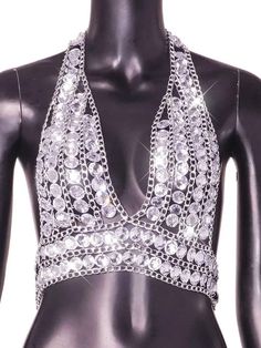 GORGEOUS TOP Rhinestone Corset, Corset Crop Top, New Arrival Dress, Top Dress, High Fashion, Crop Top, Crop Tops, Dresses, Clothes