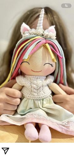 Dolly Doll, Handmade Inspiration, Rag Dolls Handmade, Sewing Items, Childrens Crafts