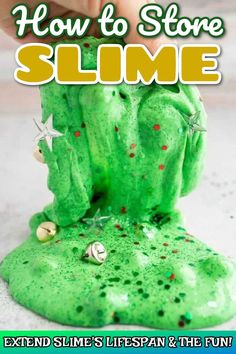 the cover of how to store slime, an extreme slime's life span & the fun