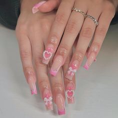 S Nails, Fake Nails Designs, Square Nail Designs, Winter Nails Acrylic, High Desert, Acrylic Nails Coffin Short, Press Ons, Nails Pink