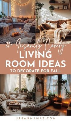 Papasan Chair And Coffee Table, Small Living Room Fall Ideas, How To Organize Living Room, Styling Blankets On Couch, Fall Pillows Living Rooms Gray Couch, Cozy Romantic Living Room, Cozy Living Room Designs Inspiration, Dark Walnut Living Room, No Couch Living Room Ideas