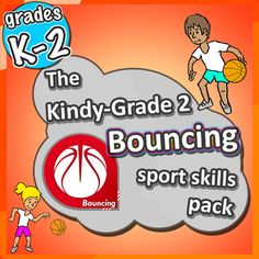 the kindy - grade 2 bouncing sport skills pack is available for pre - schoolers