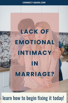 Learn how to fix a lack of emotional intimacy in marriage. Reconnect with spouse doesn't have to be difficult! There are so many little things you can begin doing to bring emotional awareness back into your marriage. Have a healthy marriage with these happy marriage tips! Emotionally Checked Out Of Relationship, How To Reconnect With Your Spouse, Emotional Needs In Marriage, How To Fix Your Marriage, Marriage Reconnecting, Reconnecting With Spouse, Lack Of Intimacy