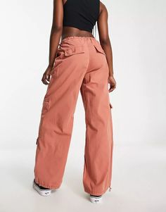 Bershka drawstring waist multipocket cargo parachute pants in camel | ASOS Trendy Brown Baggy Cargo Pants, Trendy Baggy Brown Cargo Pants, Trendy Brown Cargo Pants With Side Pockets, Trendy Brown Cargo Pants With Multiple Pockets, Trendy Brown Cargo Pants With Cargo Pockets, Trendy Brown Bottoms With Cargo Pockets, High Waist Brown Parachute Pants With Cargo Pockets, Trendy Relaxed Fit Parachute Pants With Belt Loops, Brown Utility Parachute Pants With Belt Loops