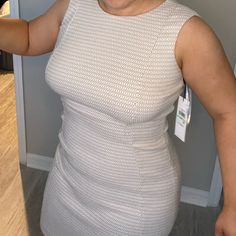 Nwt Size: 8p Never Worn Calvin Klein White, Calvin Klein Dress, Calvin Klein Dresses, Womens Calvin Klein, White Cream, Cream White, Calvin Klein, Mini Dress, Womens Dresses