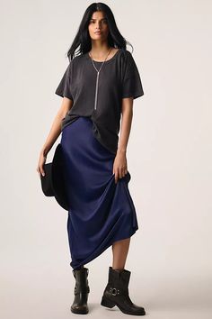 The Tilda Maxi Slip Skirt | Anthropologie UK Maxi Slip Skirt, Petite Womens Clothing, Petite Blouses, Petite Pants, Slip Skirt, Petite Outfits, Blouse Dress