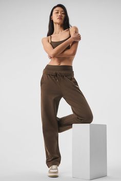 Okay, so we’re pretty much obsessed with this new, straight-leg version of the Accolade Sweatpant — it’s a super soft, leveled-up classic with a chrome Alo logo detail and powerful, performance tech for studio & street. Wear it in cold weather with a bold jacket and transition to warmer weather with slides. Find your fit and see all the ways to style it. EXPLORE ACCOLADE. Accolade Sweatpant, The Accolade, Alo Yoga, Pretty Much, Aesthetic Room, Cold Weather, Womens Watches, Room Ideas, Espresso