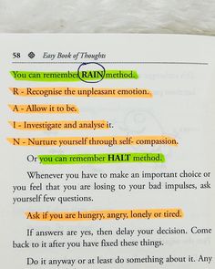 ✨One can change their life just by changing their thoughts. This can be done when you understand your thoughts and instead of ignoring them or distracting yourself, when you put your focus on to be more self aware of what your thoughts are and why you have such thoughts and how you can change them, will change your life forever. ✨‘Easy book of thoughts’ is that one book which can help you understand your thoughts patterns and how they work. The book will help you master your emotions, and be... Master Your Emotions, Be More Positive, Emotional Resilience, Mental And Emotional Health, Life Lesson Quotes, Self Care Activities, Self Quotes